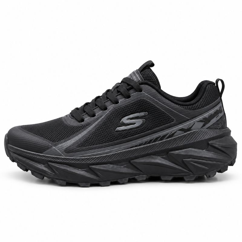 Skechers Trail Running Shoes – Black — product view 2