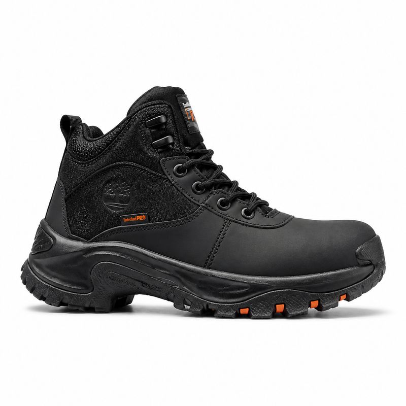 Timberland PRO Men's Radius Composite Toe Work Sneaker – Black / Orange – image 1