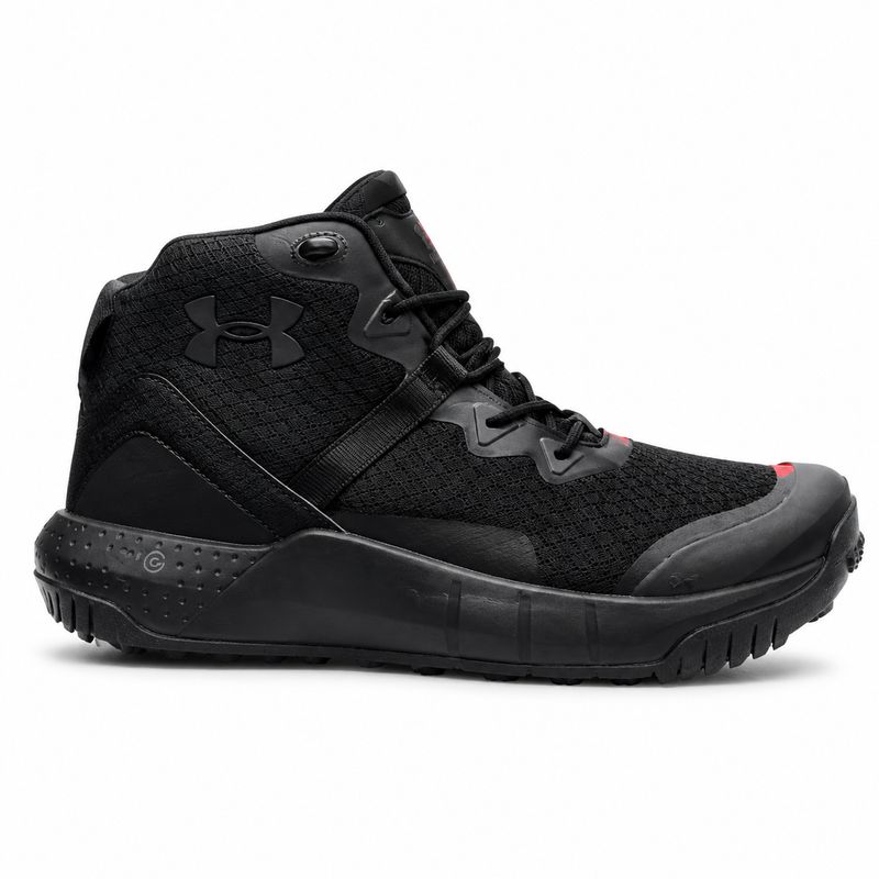 Under Armour UA Micro G® Valsetz Mid Men's Tactical Boots – Black / Jet Gray – image 1