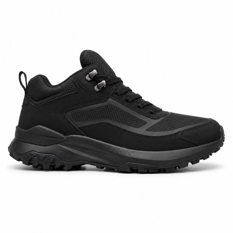Timberland Men's Motion Access Mid Waterproof Sneaker – Black Ripstop – image 1