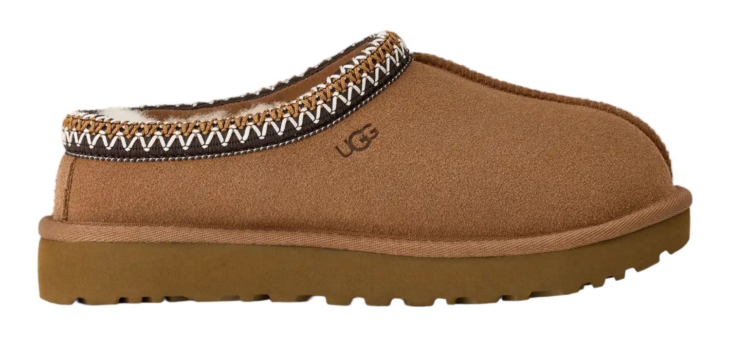UGG Tasman II Slippers in Chestnut - Outer Side View