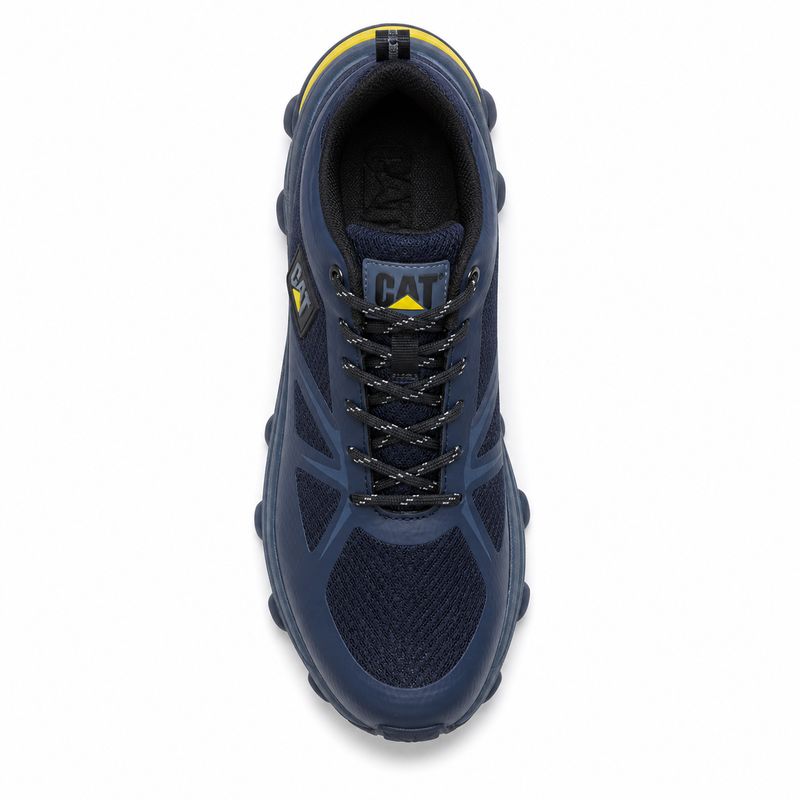 CAT Technical Athletic Sneaker – Navy / Yellow — image 2