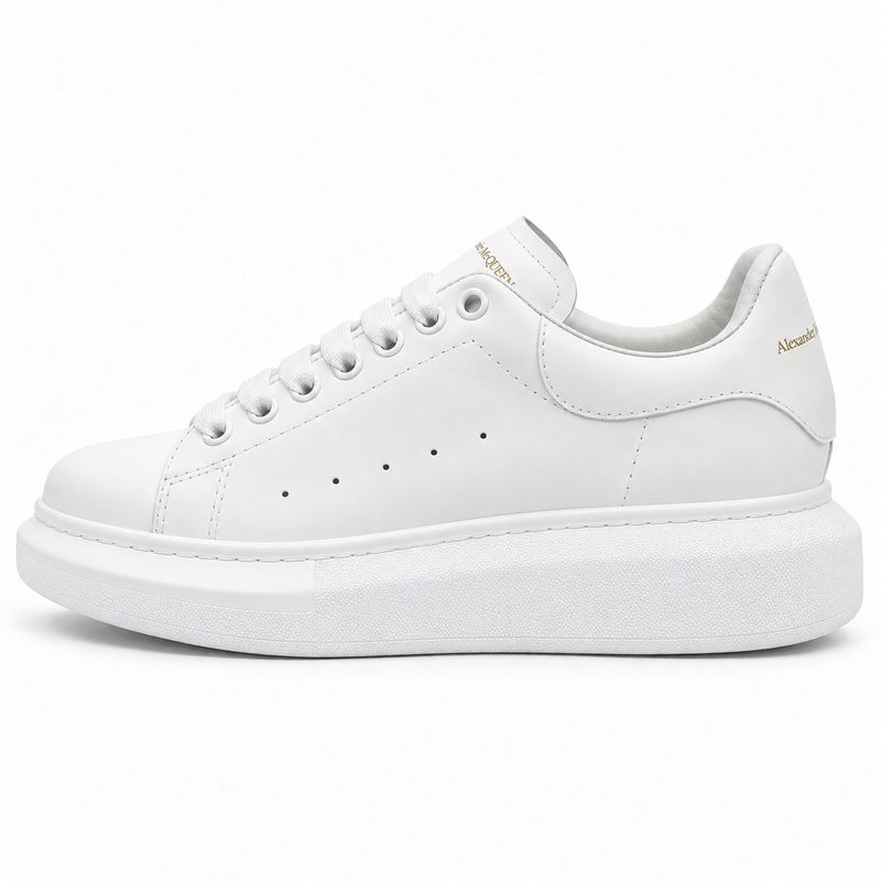 Alexander McQueen Men's Oversized Sneaker in White