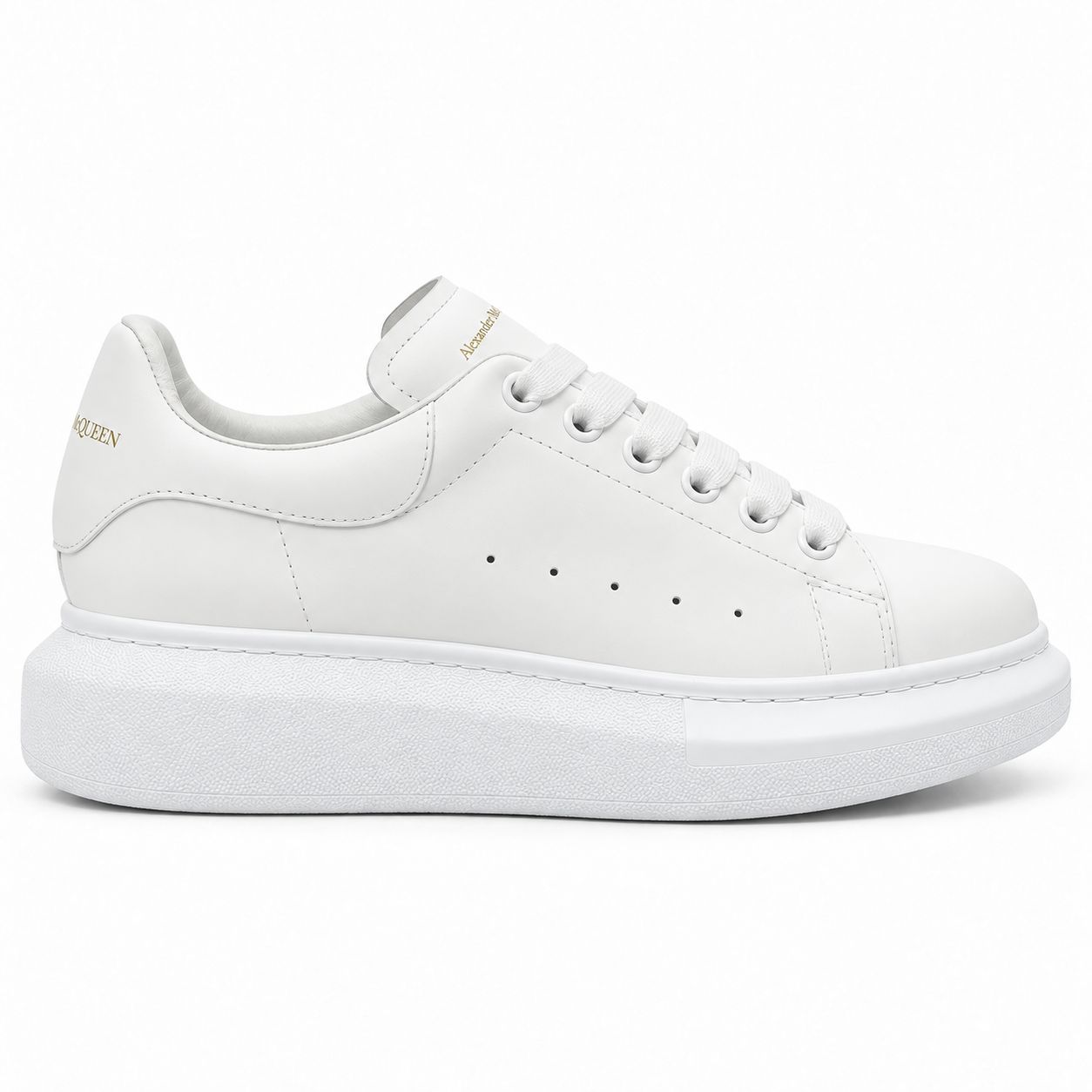 Alexander McQueen Men's Oversized Sneaker in White