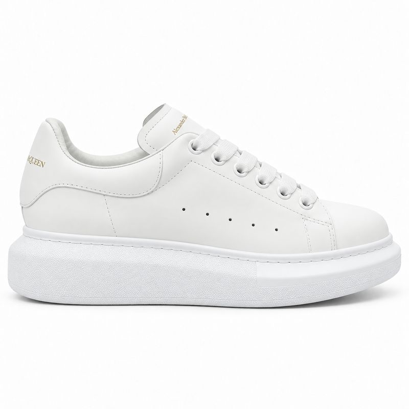 Alexander McQueen Men's Oversized Sneaker in White