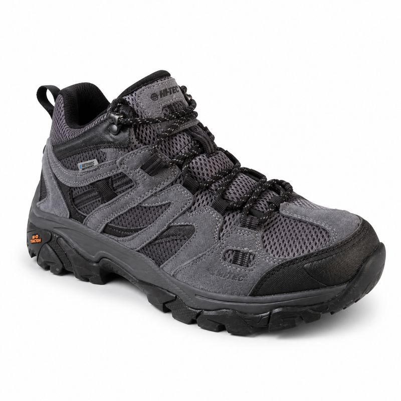 Hi-Tec Mid Hiking Boot – Charcoal / Black — image 1