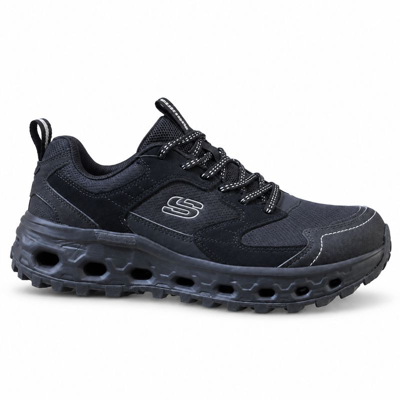 Skechers Glide-Step Outdoor Trail Sneakers – Triple Black