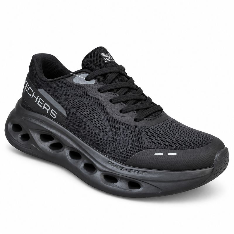 Skechers Glide-Step Running Shoes – Triple Black – image 1