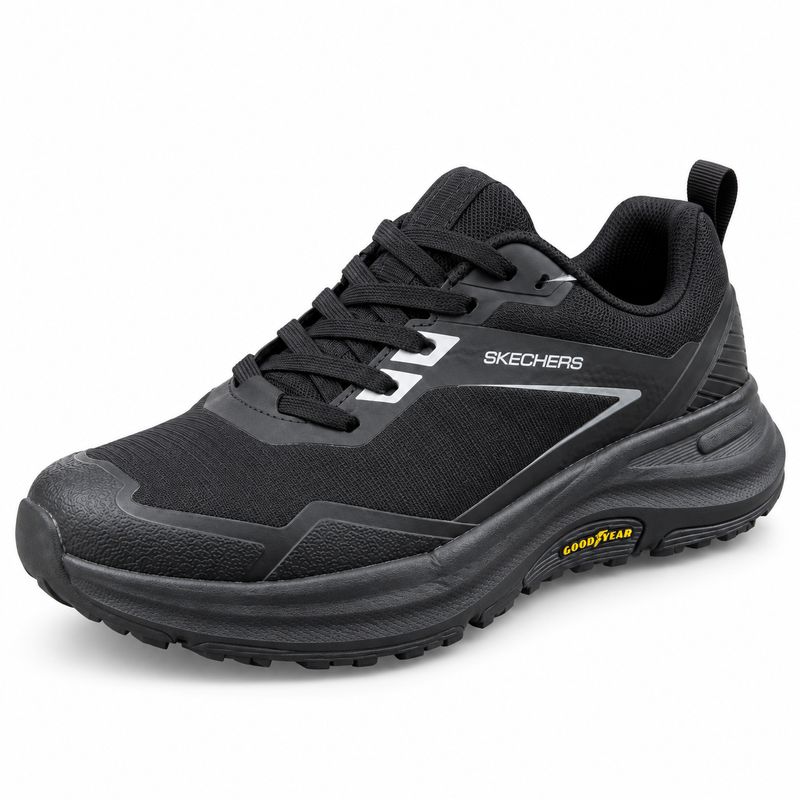 Skechers Trail Running Shoes – Black — product view 2
