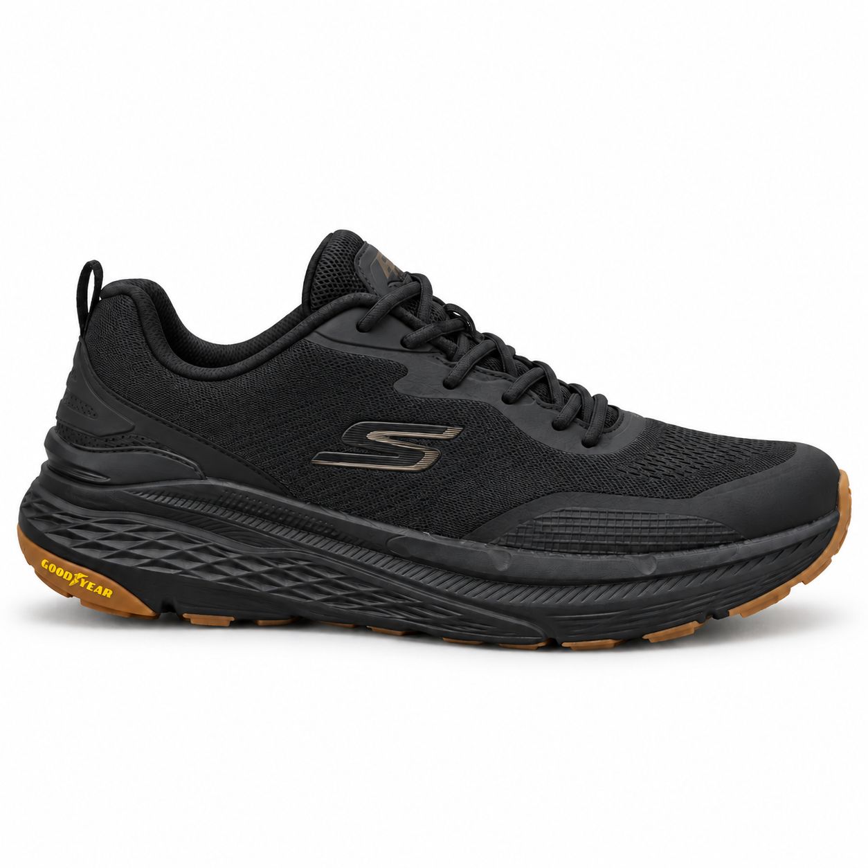 Skechers Max Cushioning Running Shoes – Black