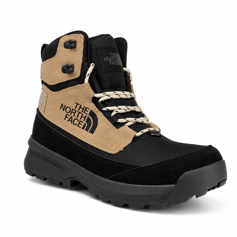 The North Face Ballard Lace High-Top Hiking Boots – Black &amp; Tan – image 1