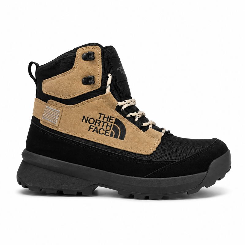 The North Face Ballard Lace High-Top Hiking Boots – Black &amp; Tan – image 2