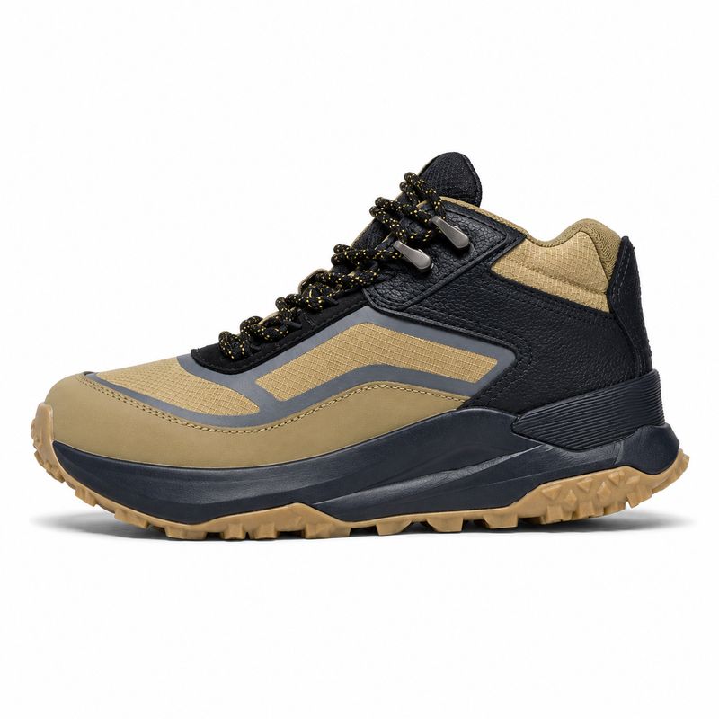 Timberland Men's Mid-Top Trail Hiking Shoes – Beige Navy Gum – image 2