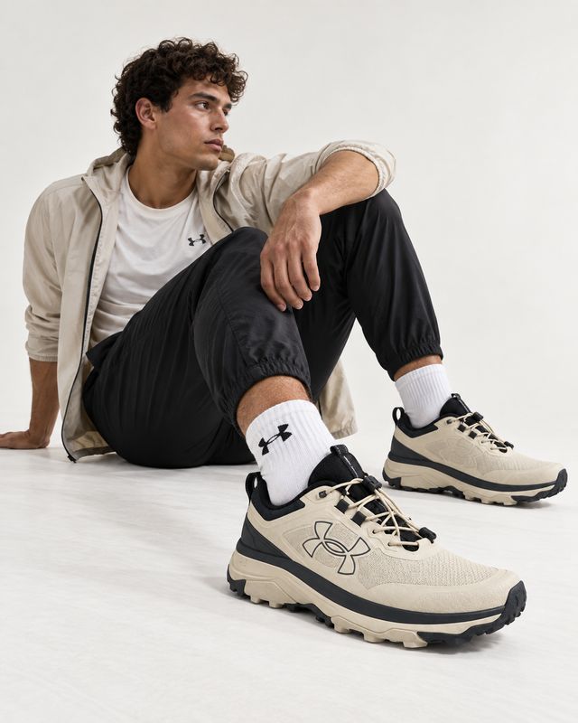 Under Armour Trail Running Shoes – Bone/Black