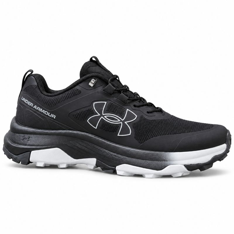 Under Armour Trail Running Shoes – Black/White - product view 1