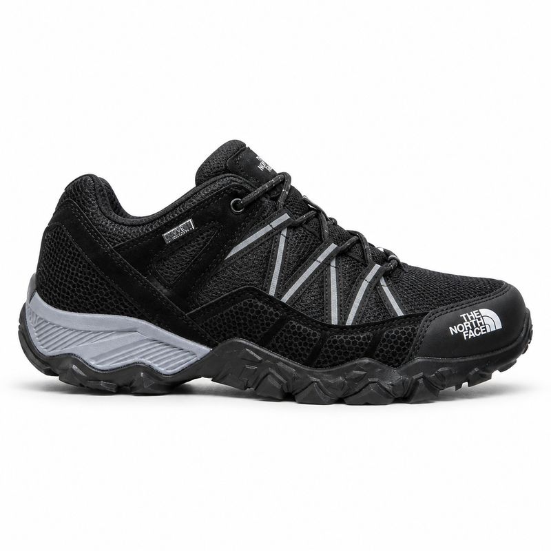 The North Face Men's Ultra 109 WP Waterproof Trail Shoes - TNF Black/Dark Shadow Grey – image 1