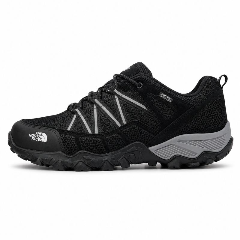 The North Face Men's Ultra 109 WP Waterproof Trail Shoes - TNF Black/Dark Shadow Grey – image 2