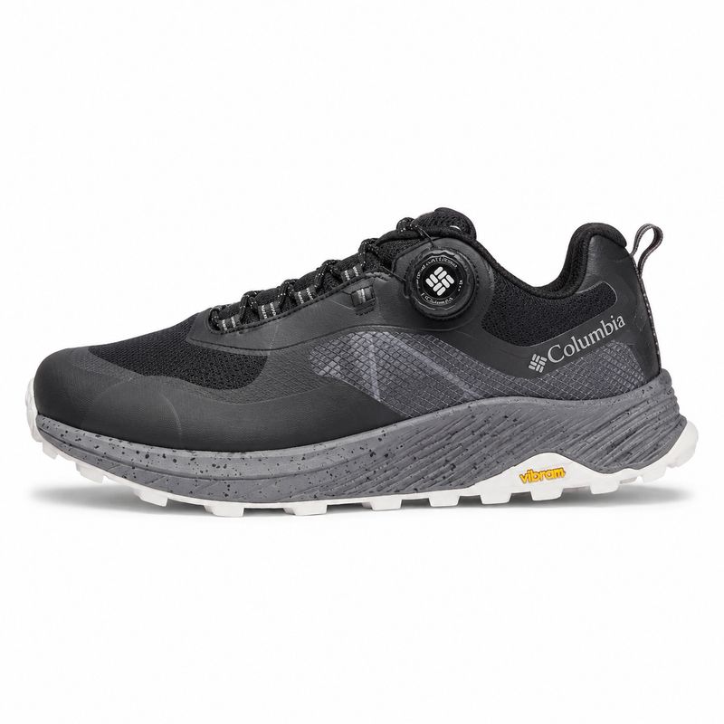 Columbia Quick-Dial Outdoor Trail Shoes – Black / Grey – image 2