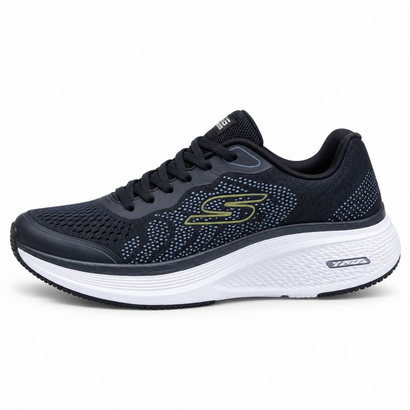 Skechers GO RUN Consistent 2.0 – Navy/Lime — product view 2
