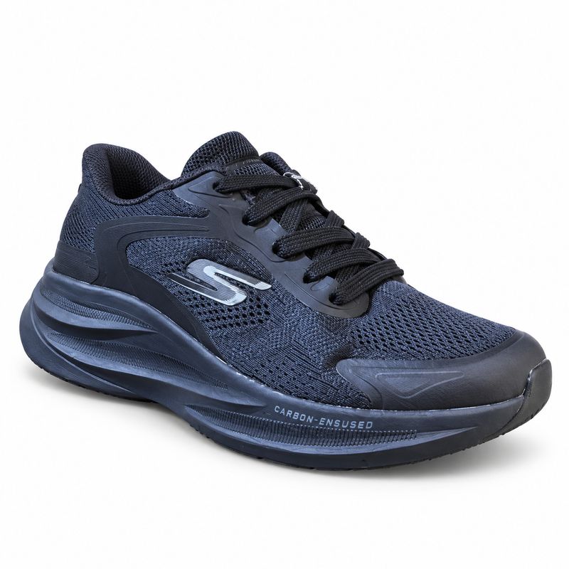 Skechers Carbon-Infused Performance Running Shoes – Triple Black – image 1