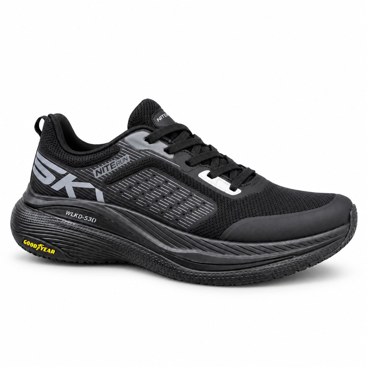 Skechers Max Cushioning Running Shoes – Black — product view 2
