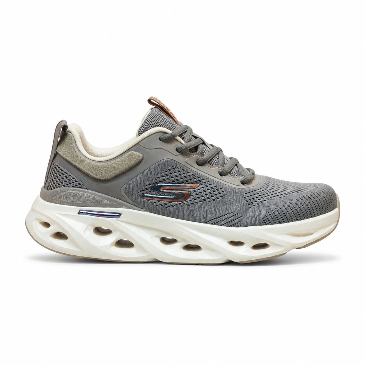 Skechers Pod-Sole Runner – Taupe / White — image 2