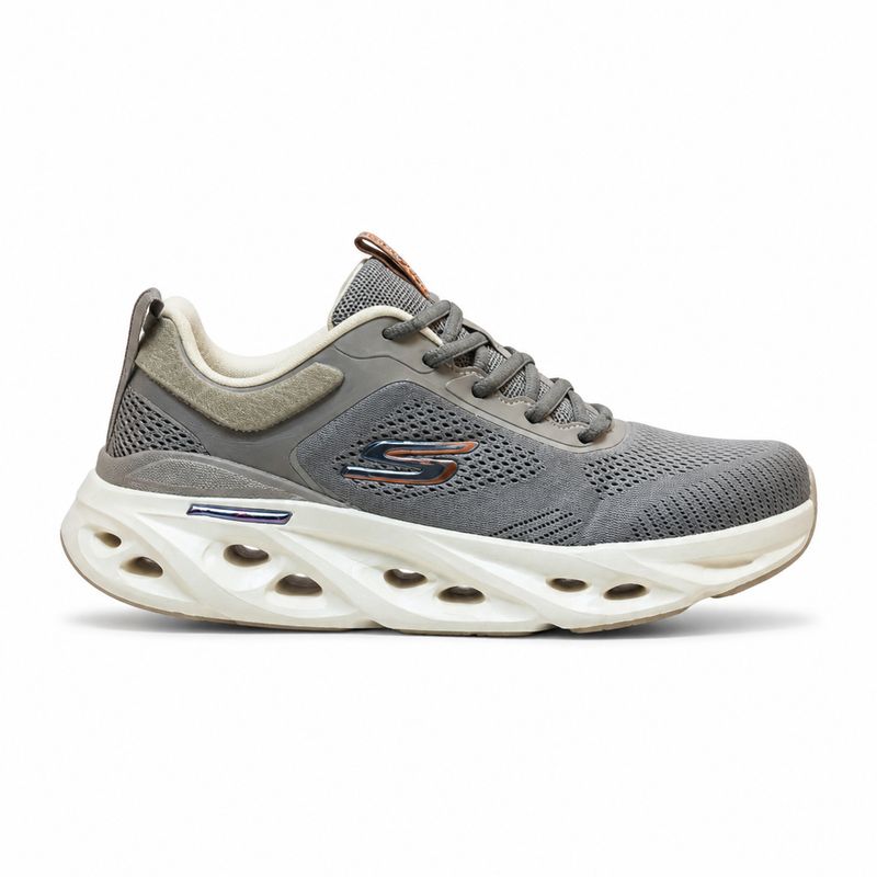 Skechers Pod-Sole Runner – Taupe / White — image 2