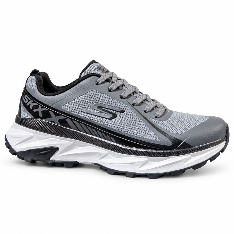 Skechers Trail Running Shoes – Grey/Black - product view 1