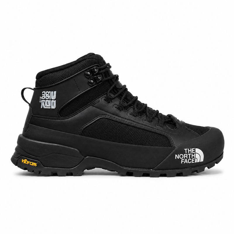 The North Face Black Mid-Cut Hiking Boots – Vibram Outsole – image 1