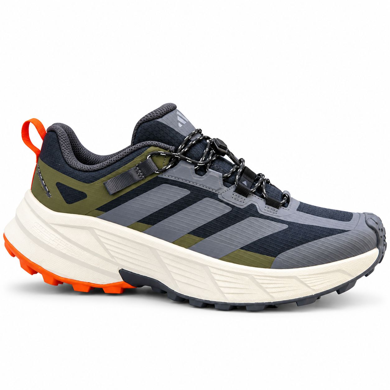 adidas Terrex Agravic 4 – Grey / Navy / Orange – main image