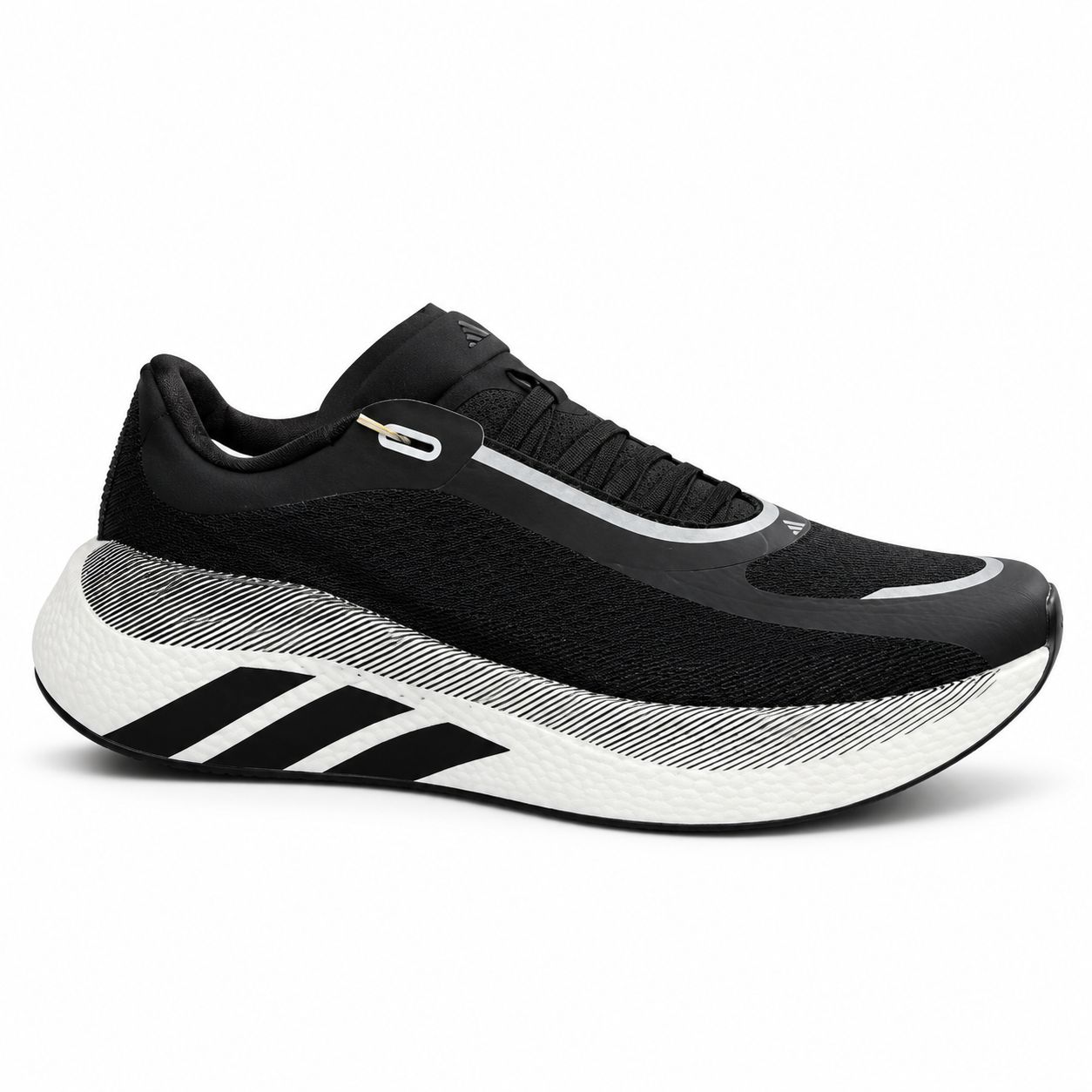 adidas Hyperboost Edge Shoes – Black / White Sole – main image