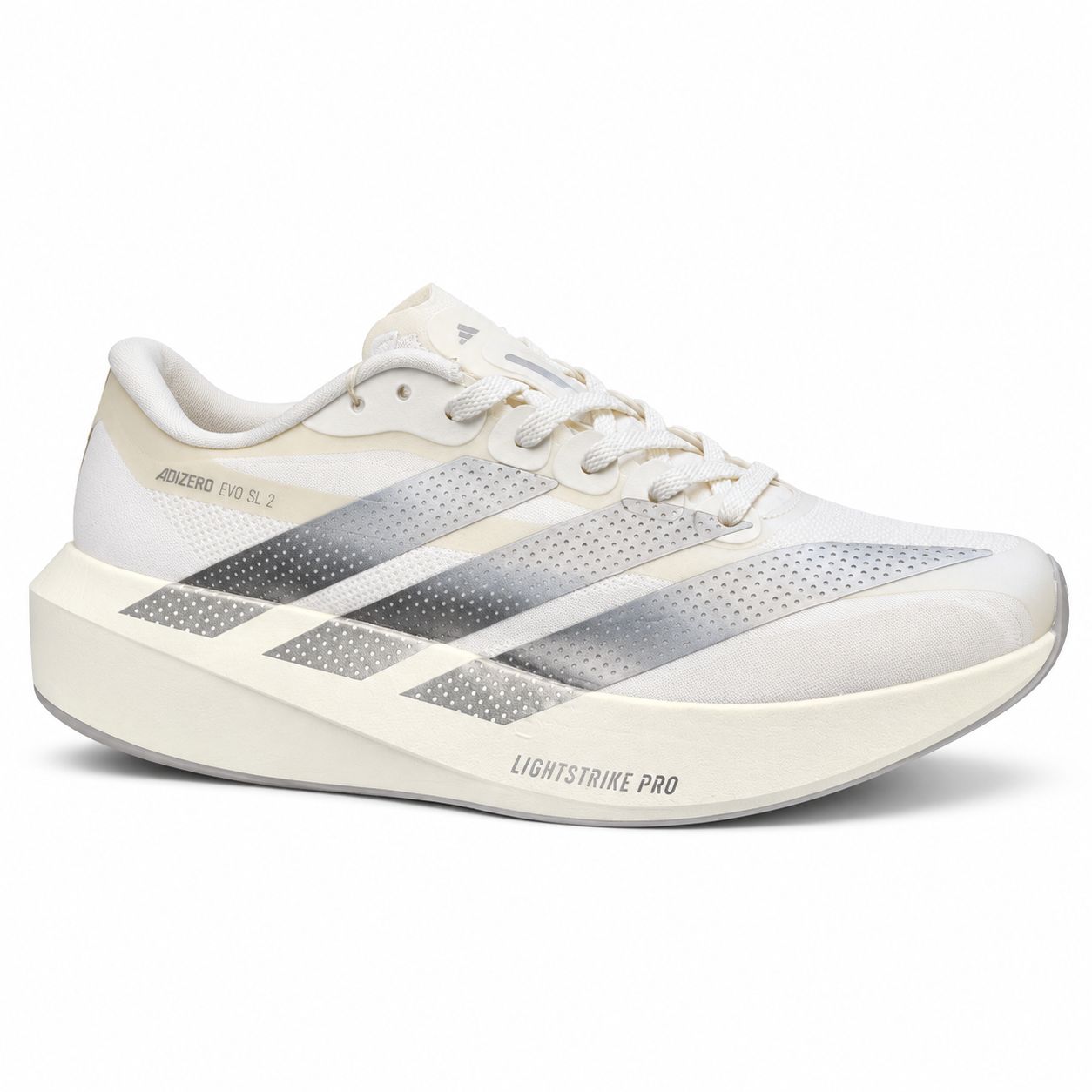 Adidas Adizero EVO SL 2 – Cream / Metallic Silver – main image