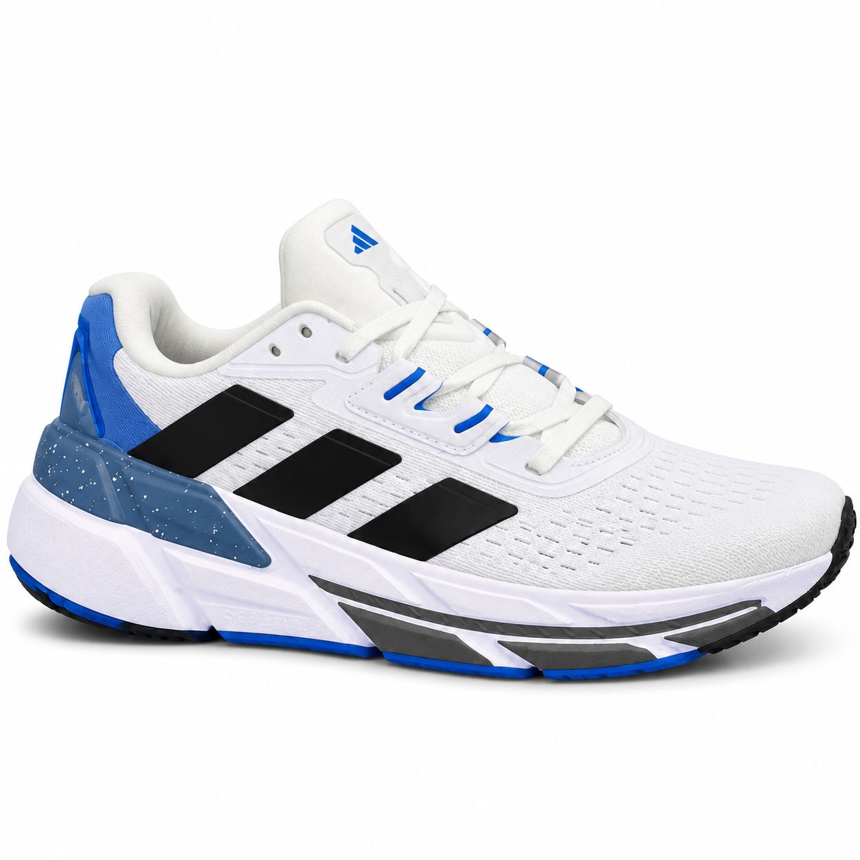 adidas Running Shoes – Cloud White / Core Black / Blue – main image