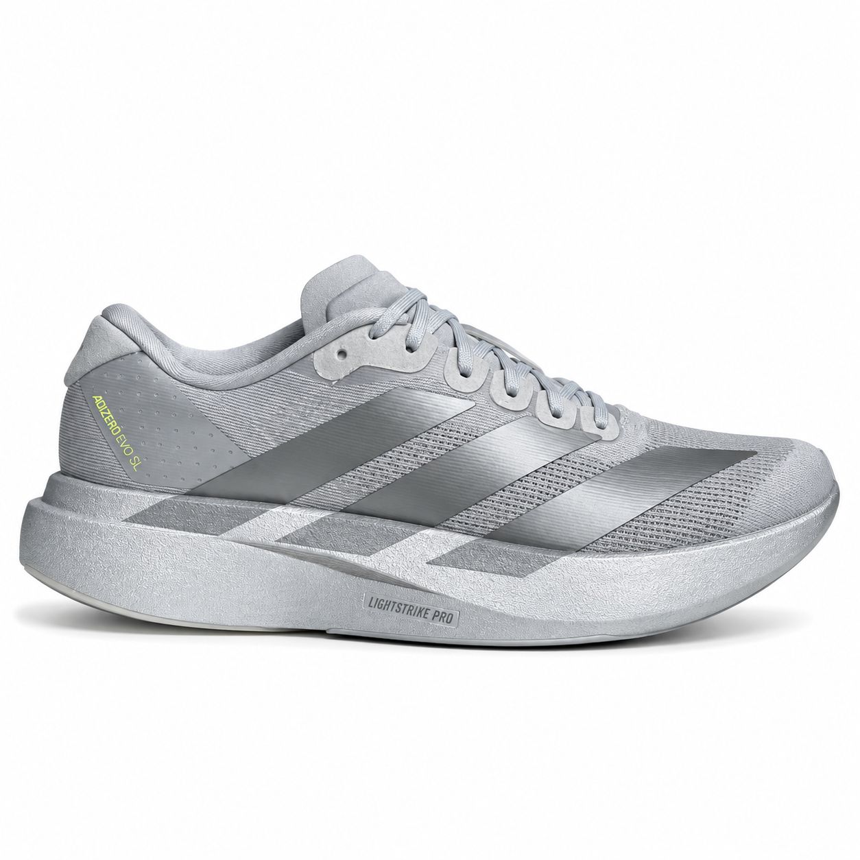 Adidas Adizero EVO SL Silver Metallic / Iron Metallic / Grey Two – main image
