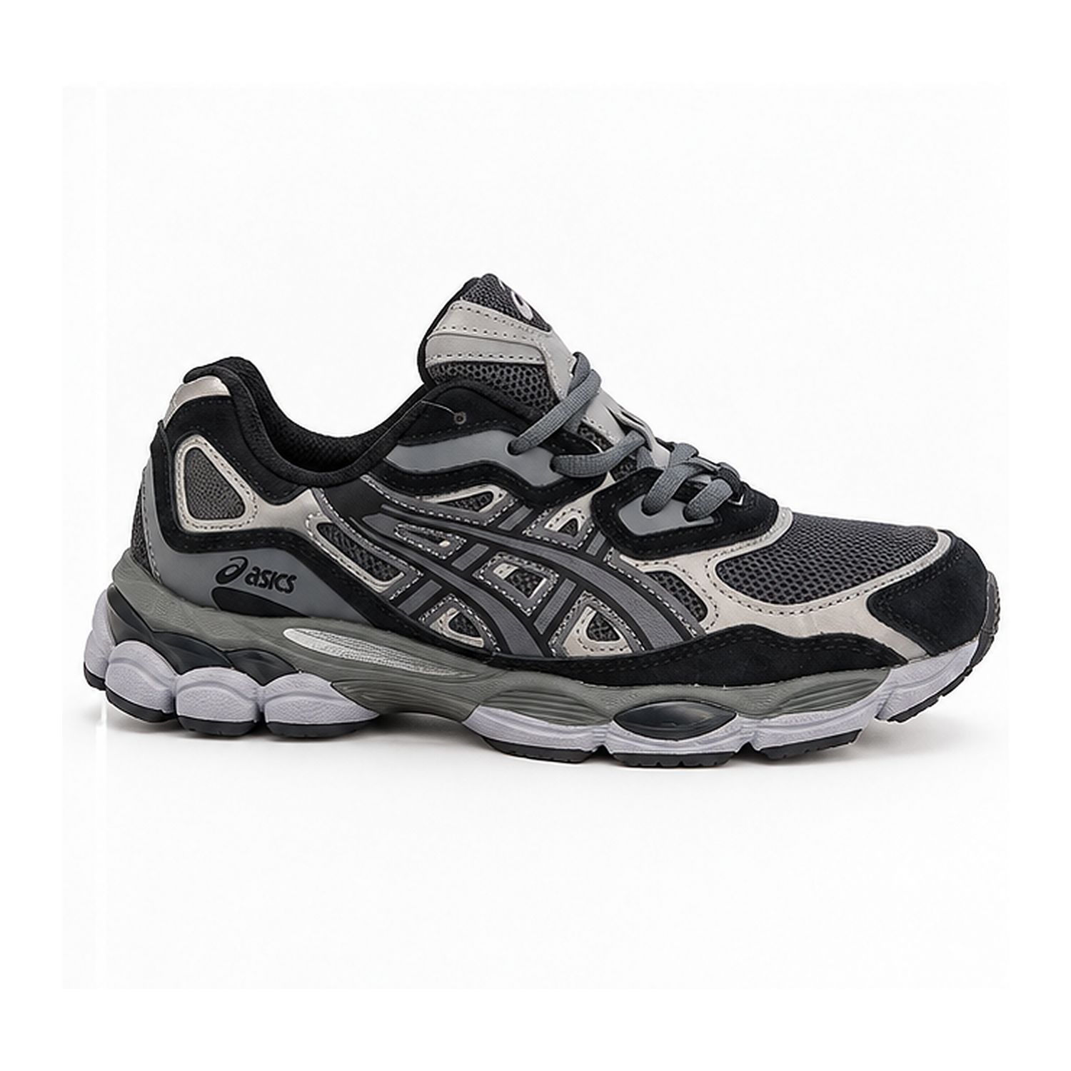 ASICS GEL-NYC Black / Dark Silver sneaker - opposite side
