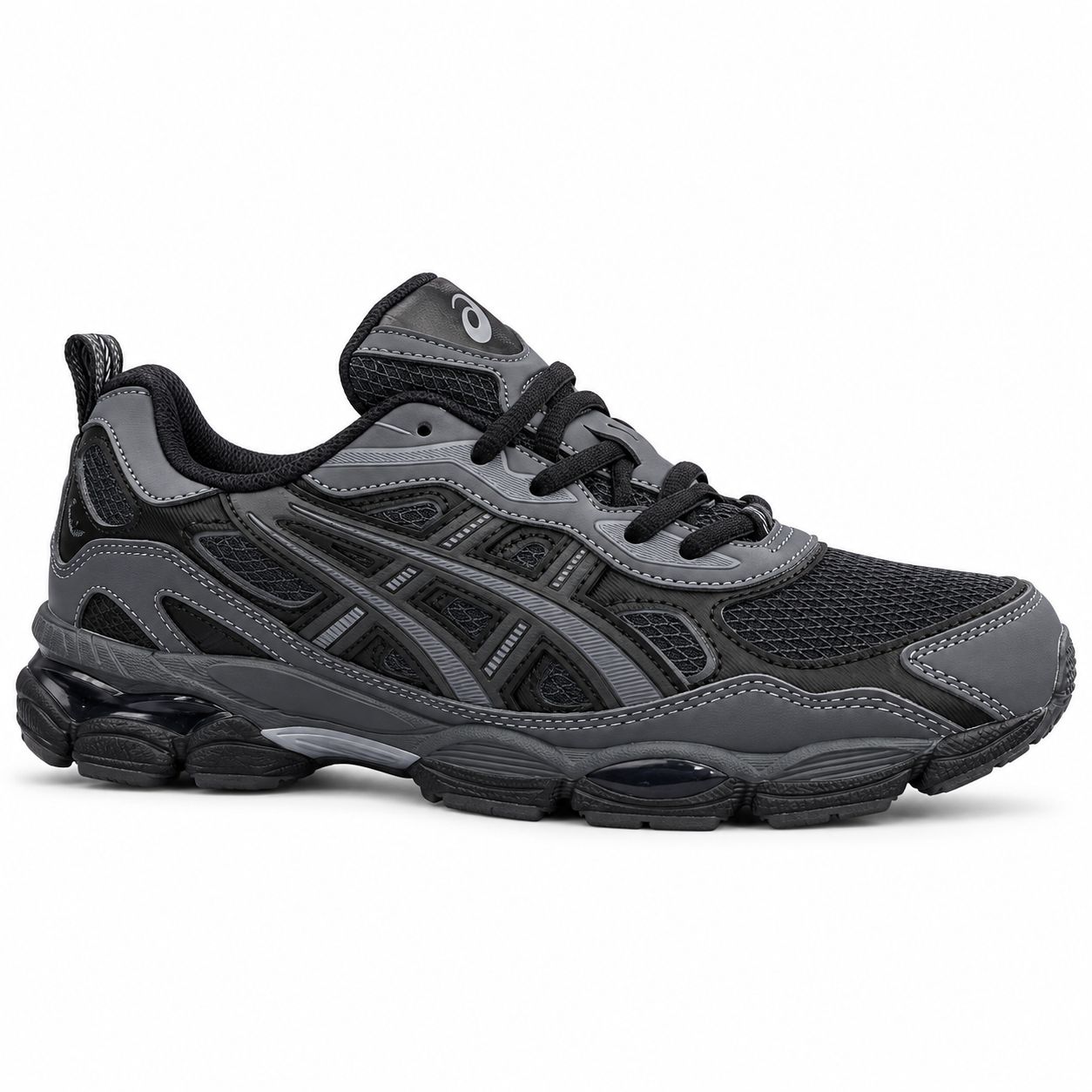 ASICS GEL-NYC Charcoal / Black sneaker - opposite side