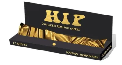 HIP 24k Gold Premium Rolling Papers