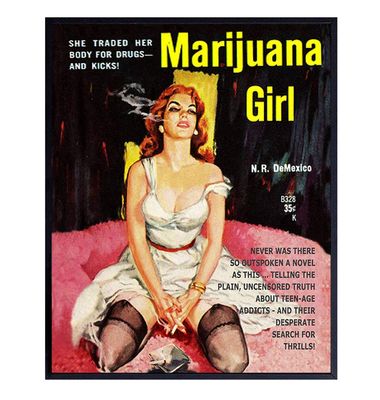 Marijuana Girl Poster