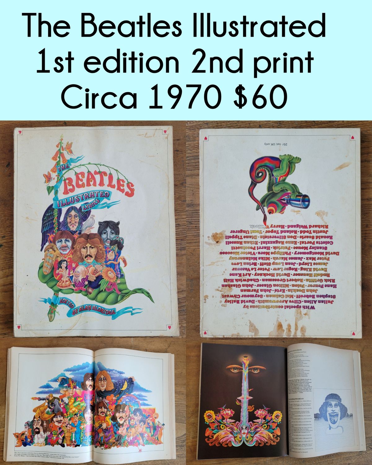 Vintage Beatles Illustrated