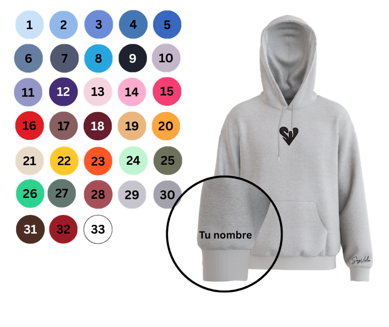 Personaliza tu Hoodie!