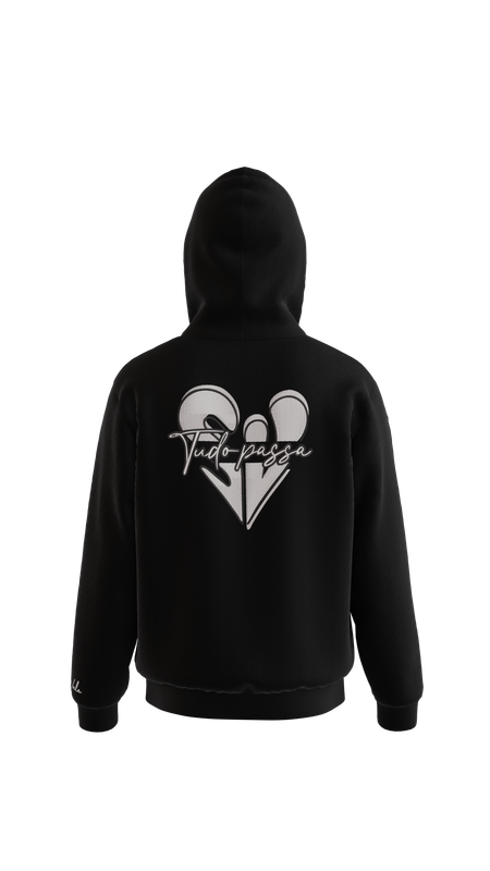 Tudo Passa Black Hoodie