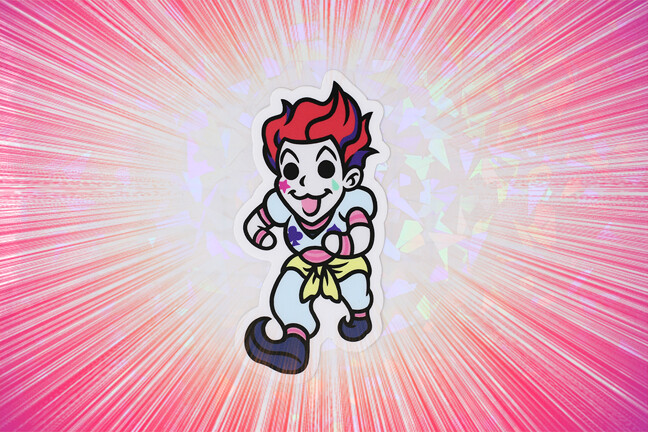 NAUGHTY CLOWN STICKER