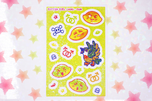 YAOI CANDY STICKER SHEET