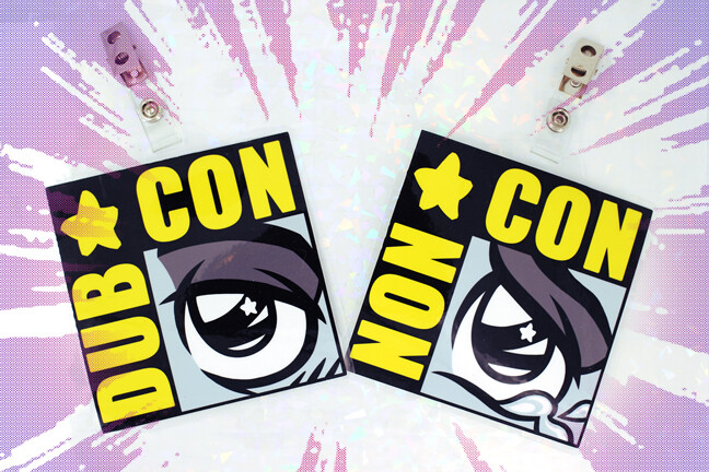PARODY CON BADGES
