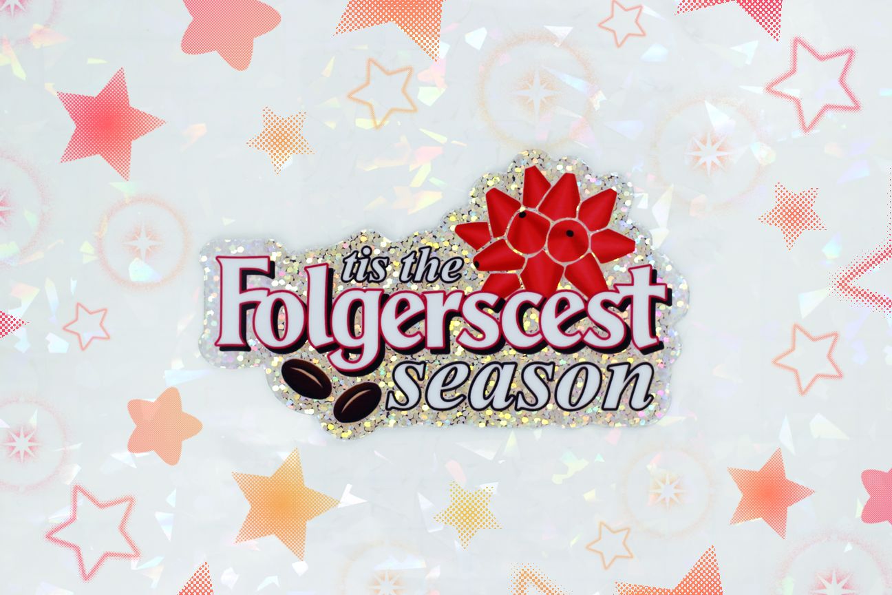 FOLGERSCEST STICKER