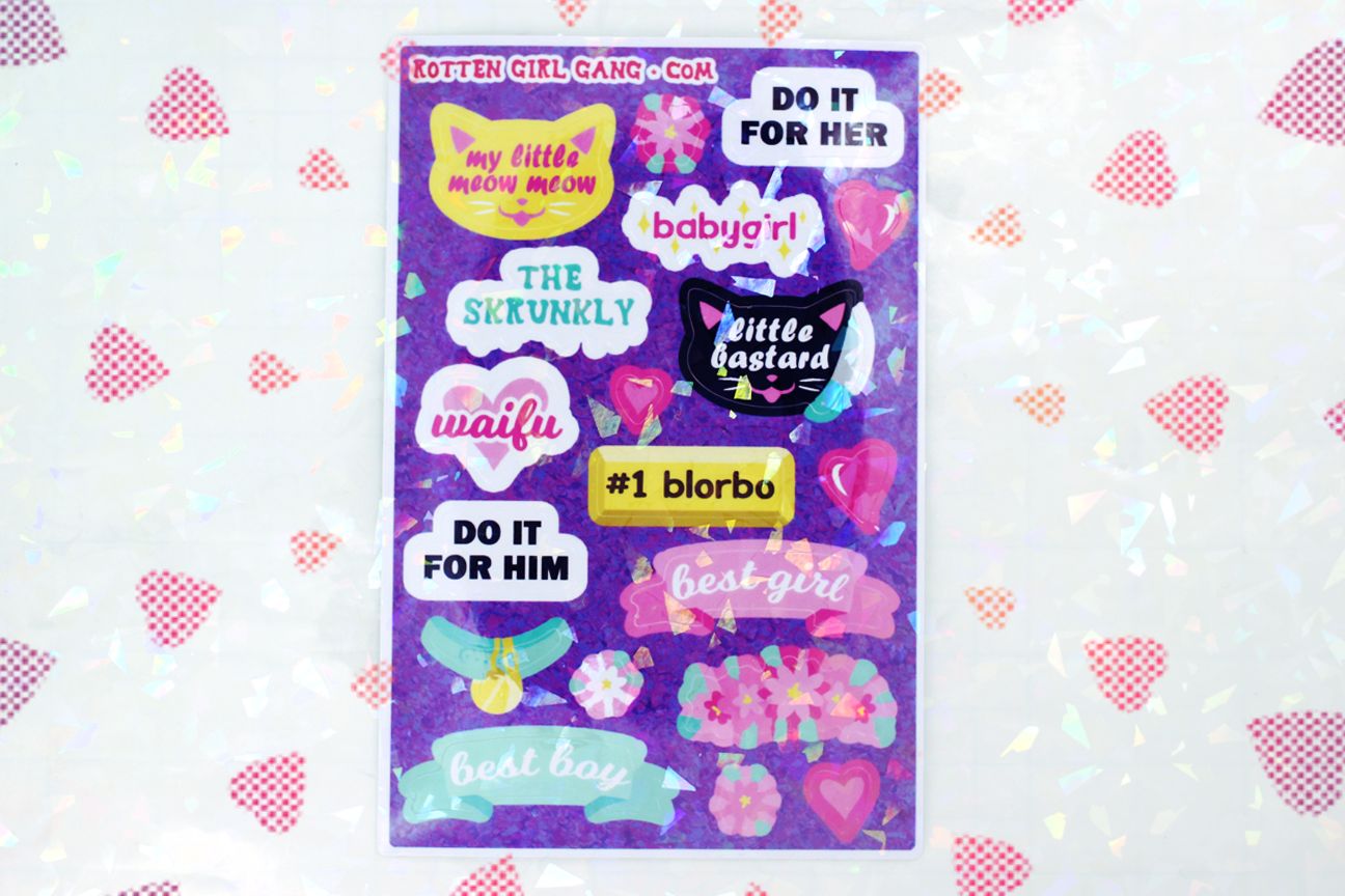 BLORBO DECO STICKER SHEET
