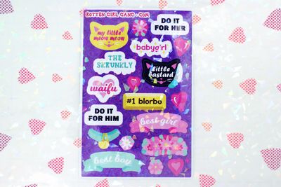 BLORBO DECO STICKER SHEET