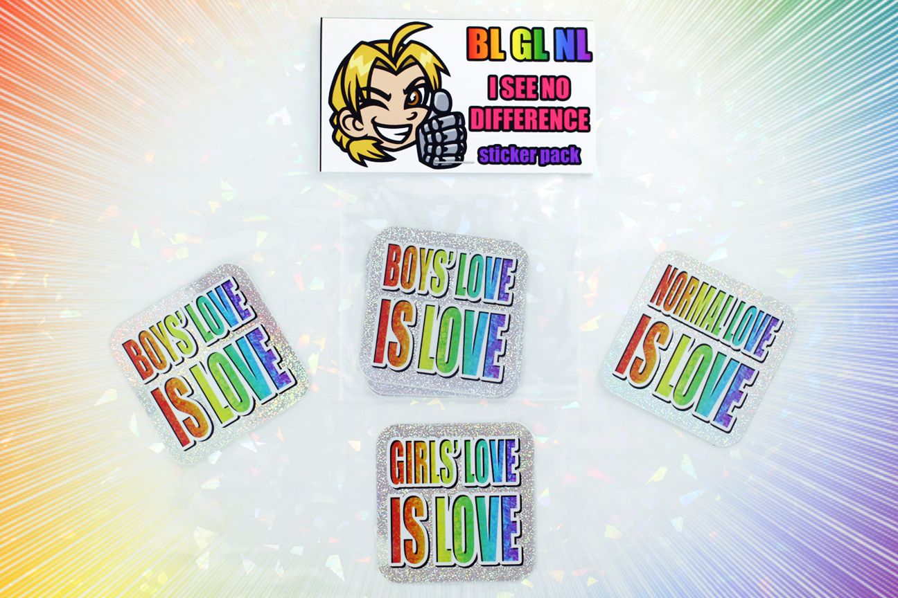 LOVE IS LOVE STICKER PACK