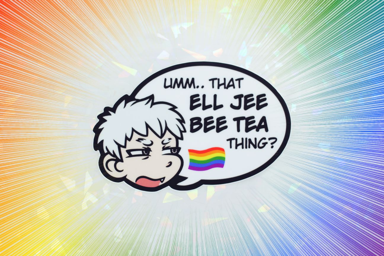 ELL JEE BEE TEA STICKER