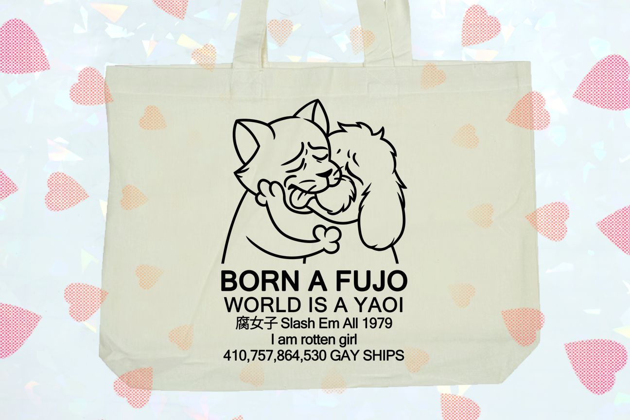 BORN A FUJO TOTE BAGS